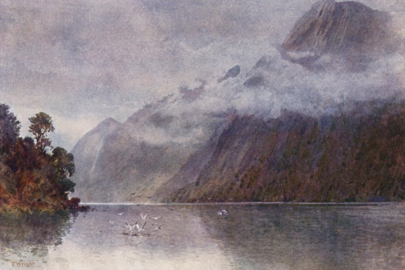 Nieuw-Zeeland: In Milford Sound door Frank H Wright
