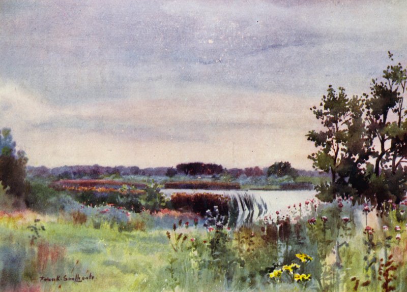 Norfolk Broads: Salhouse Great Broad door Frank Southgate