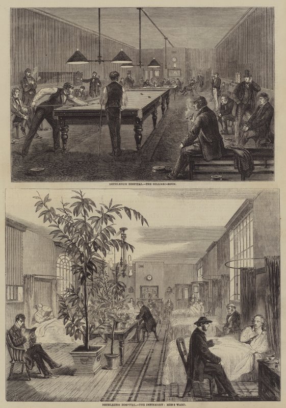 Bethlehem Ziekenhuis door Frank Vizetelly