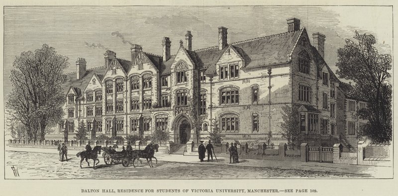 Dalton Hall, Residentie voor Studenten van de Victoria Universiteit, Manchester door Frank Watkins