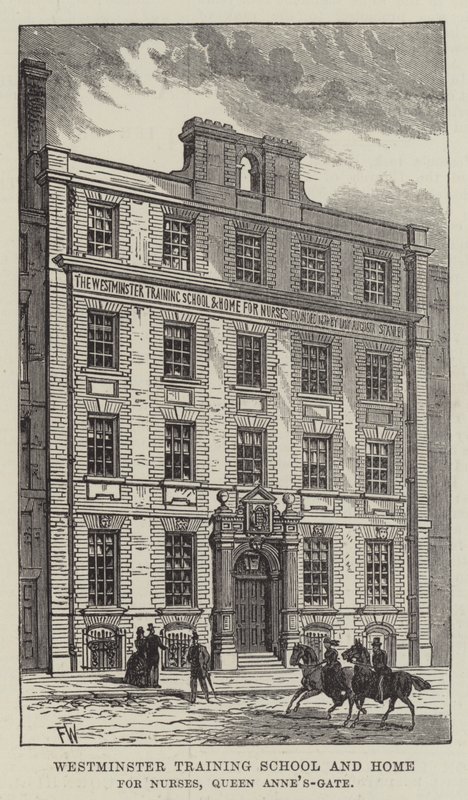 Westminster Training School en Home for Nurses, Queen Anne