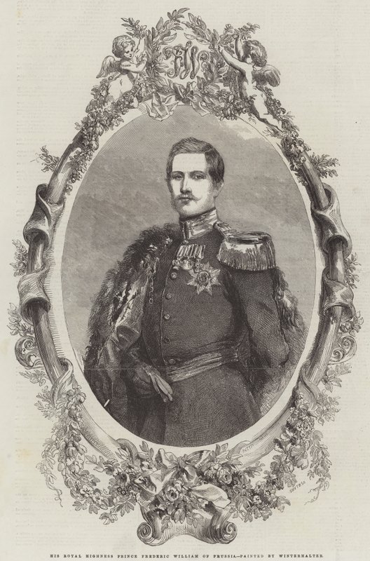 Zijne Koninklijke Hoogheid Prins Frederik Willem van Pruisen door Franz Xaver Winterhalter