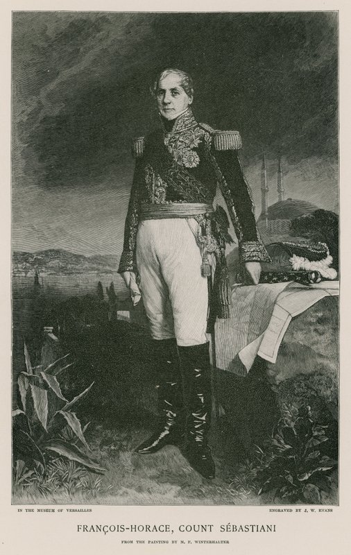 Horace Francois Bastien Sebastiani de La Porta door Franz Xaver Winterhalter
