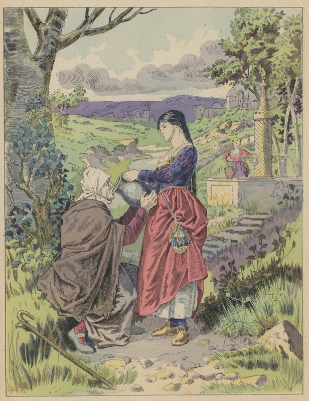 De Feeën door Frederic Theodore (after) Lix