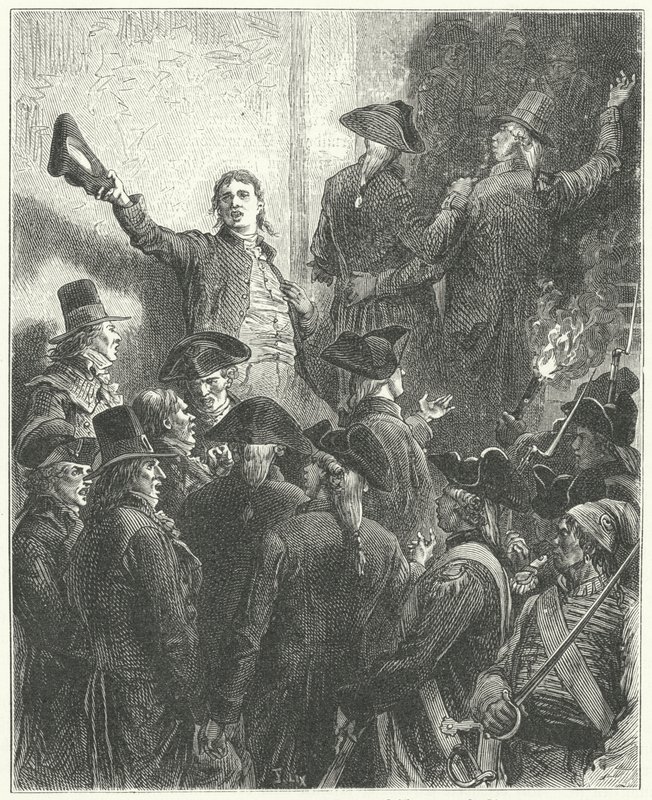 De ondergang van de Girondijnen door Frederic Theodore (after) Lix