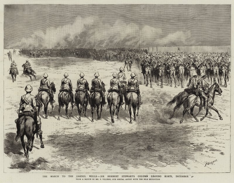 De mars naar de Gakdul Wells, Sir Herbert Stewart