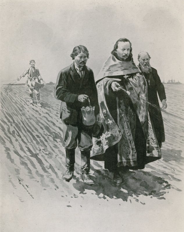 Zegenen van de Grond voor het Zaaien: Klein Rusland door Frederic de Haenen