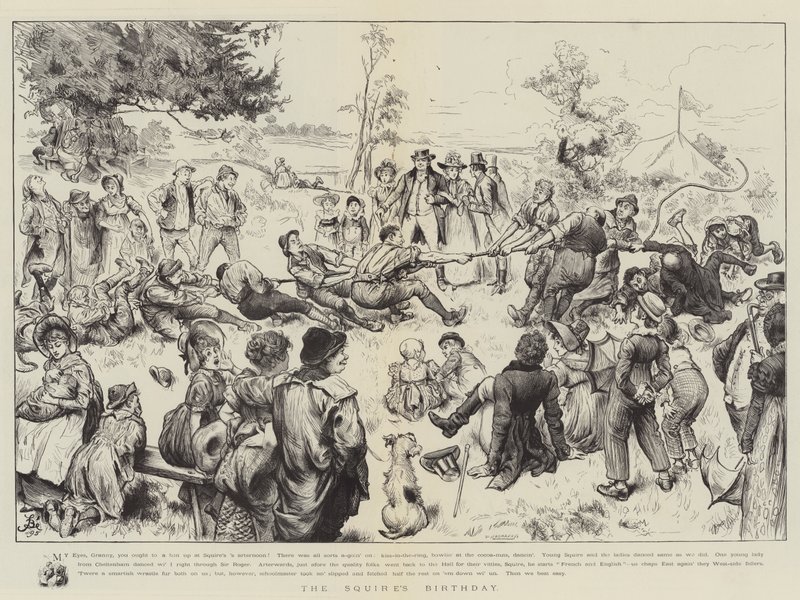 De verjaardag van de landheer door Frederick Barnard