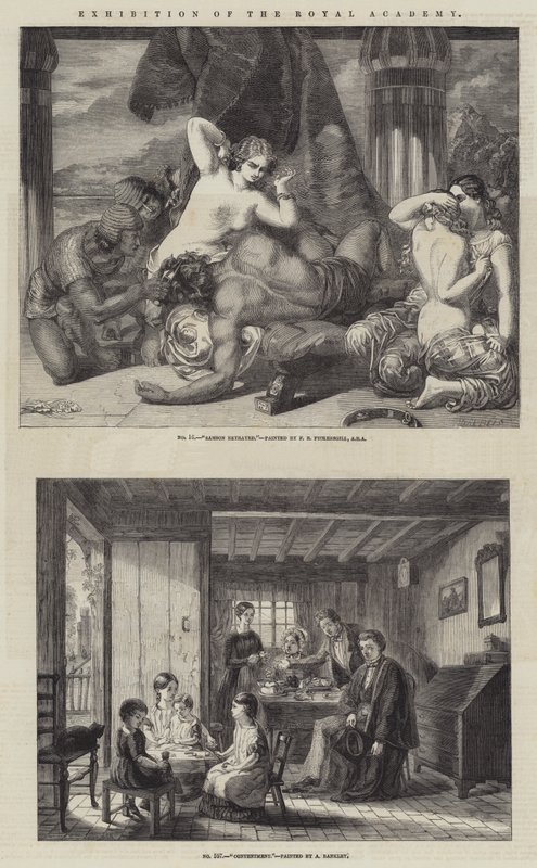 Tentoonstelling van de Koninklijke Academie door Frederick Richard Pickersgill