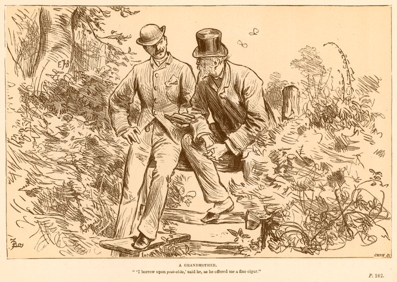 Een grootmoeder door Frederick Barnard