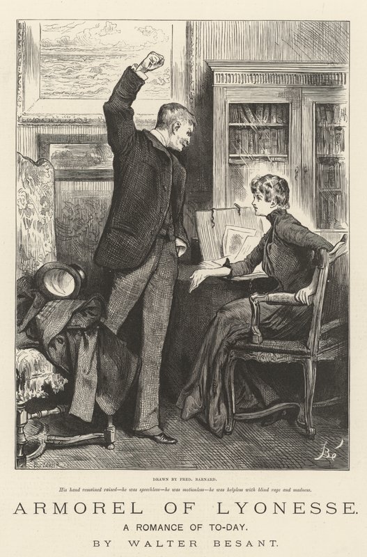 Armorel van Lyonesse, Een Romantiek van Vandaag, door Walter Besant door Frederick Barnard