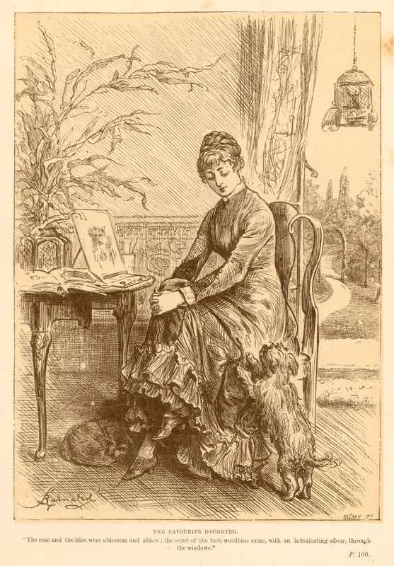 De Favoriete Dochter door Frederick Barnard