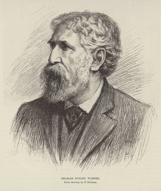 Portret van Charles Dudley Warner door Frederick Dielman
