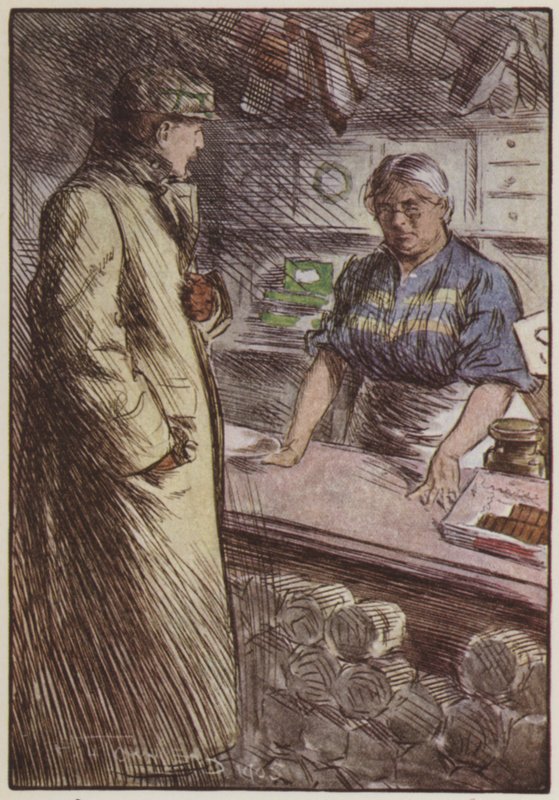 Illustratie voor They door Rudyard Kipling door Frederick Henry Townsend