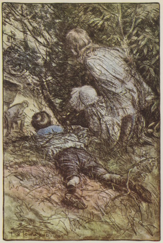 Illustratie voor They door Rudyard Kipling door Frederick Henry Townsend