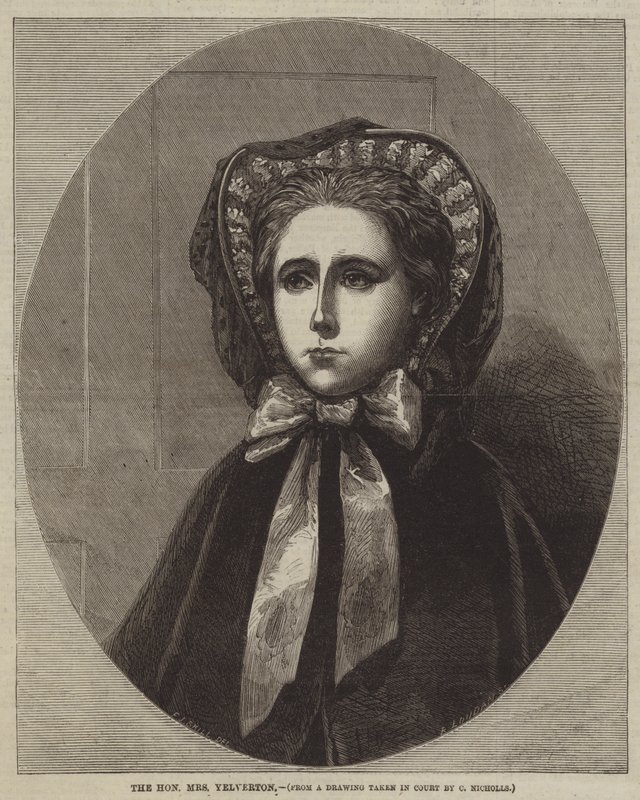 De Eerbare Mevrouw Yelverton door Frederick John Skill