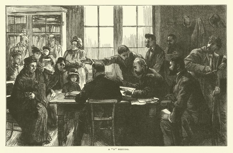 Een B-vergadering door Frederick L. Bernard