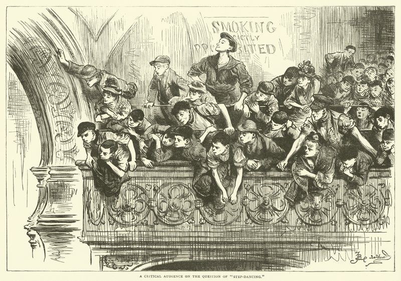 Een kritisch publiek over het onderwerp stepdansen door Frederick L. Bernard