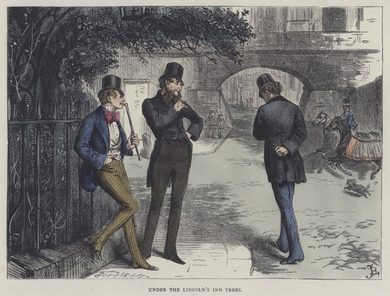 Illustratie voor Bleak House door Frederick L. Bernard
