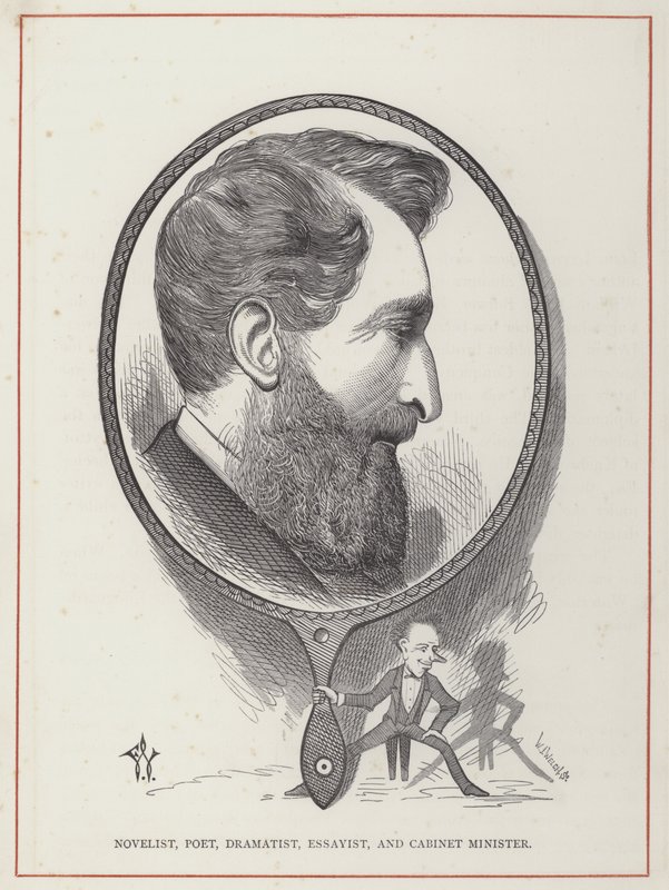 Lord Lytton door Frederick Waddy