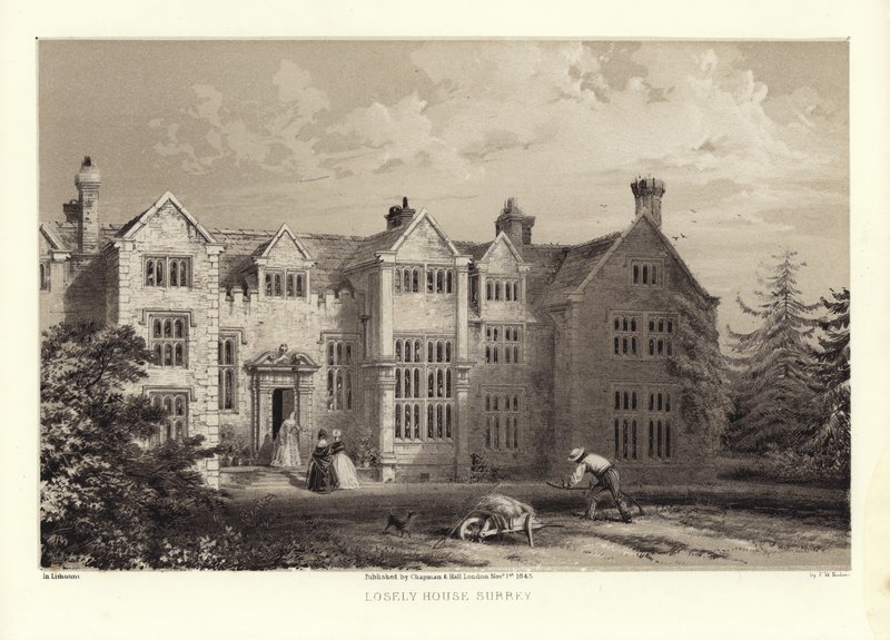 Losely House, Surrey door Frederick William Hulme