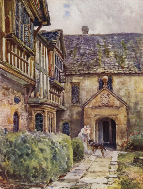 Little Wolford Landhuis door Frederick William Newton Whitehead