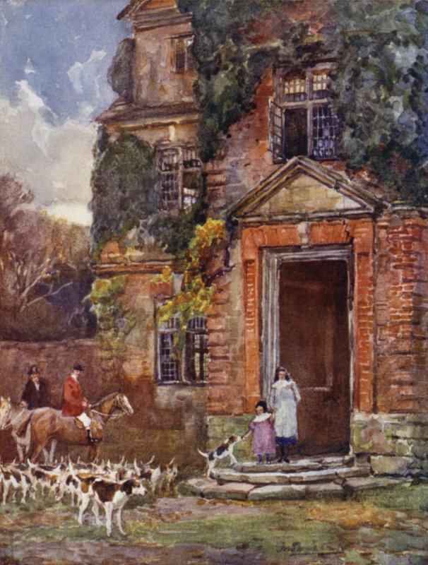 Packington Old Hall door Frederick William Newton Whitehead