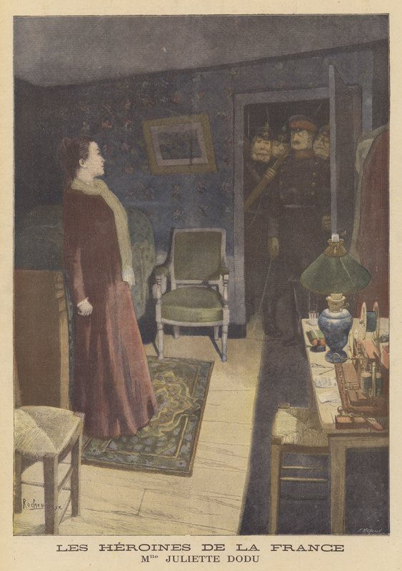 Heldinnen van Frankrijk; Juliette Dodu door French School