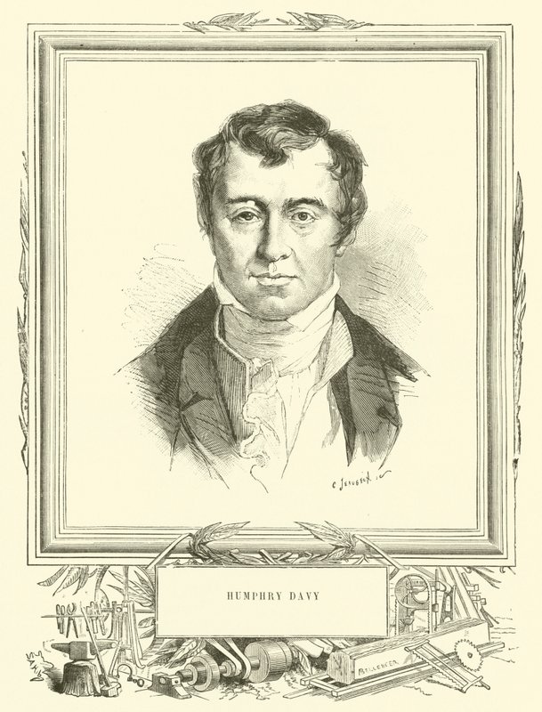 Humphry Davy door French School