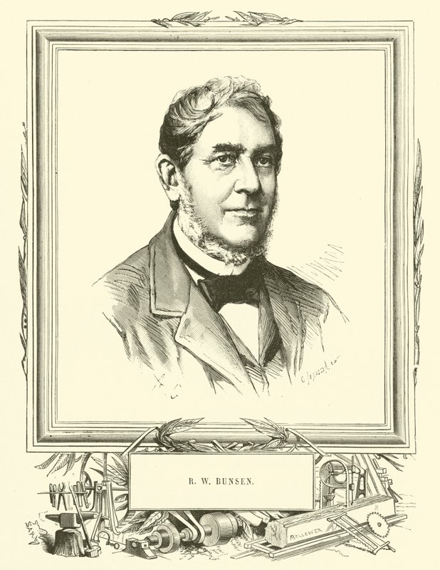 R. W. Bunsen door French School