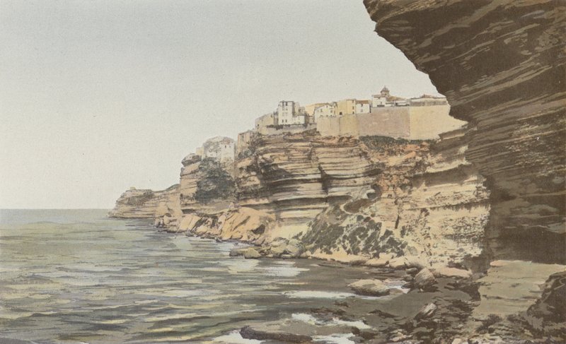 Bonifacio, Punt van het schiereiland door French Photographer