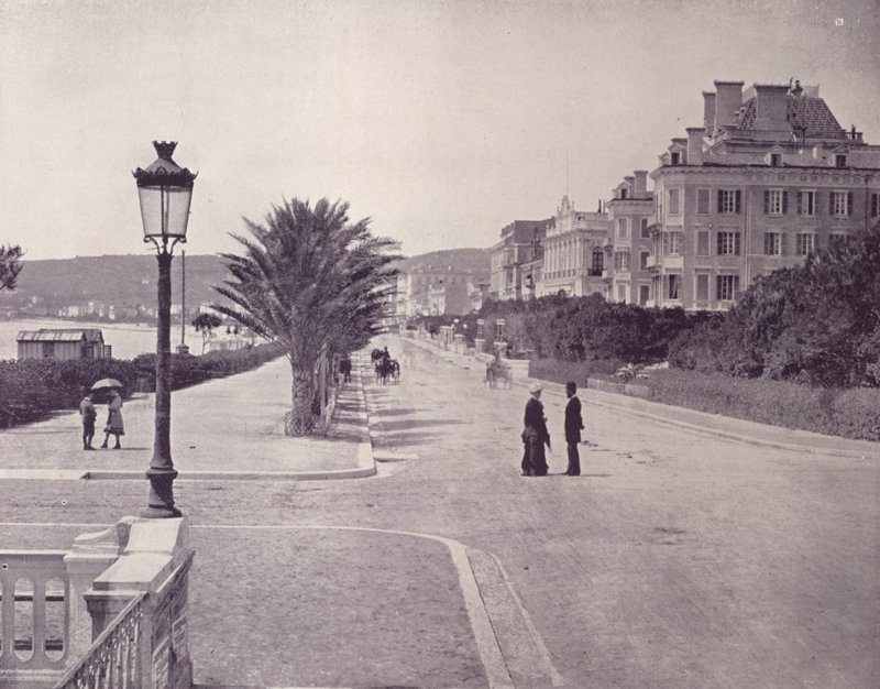 Middenstuk van de Brede Promenade door French Photographer