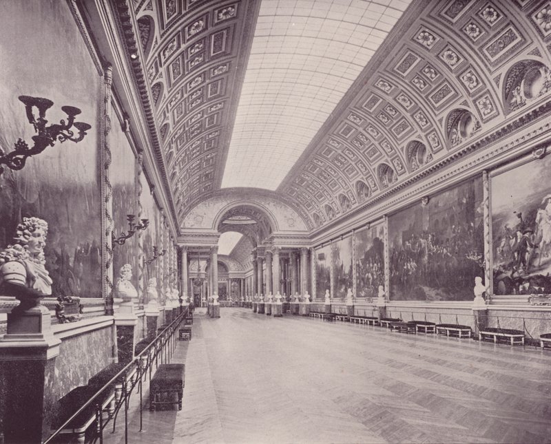 Galerij van Slagen, Paleis van Versailles door French Photographer