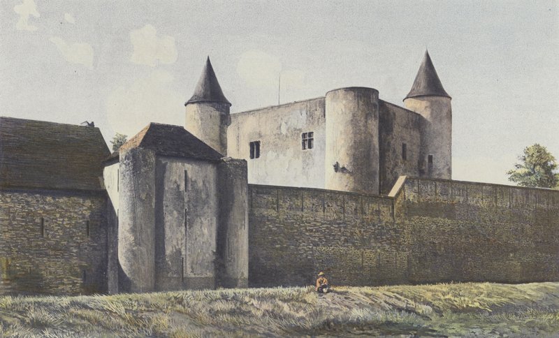 Ile De Noirmoutier, Noirmoutier, Donjon en vestingwerken door French Photographer