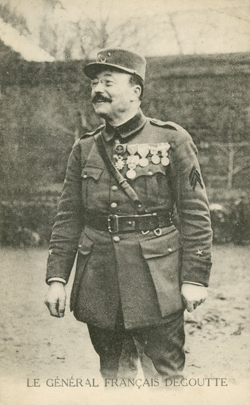 Jean-Marie Degoutte, Franse generaal uit de Eerste Wereldoorlog door French Photographer