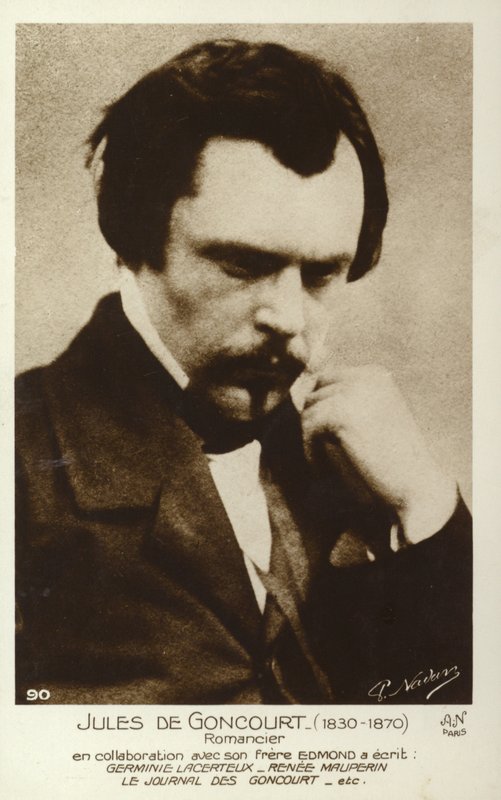 Jules de Goncourt (1830-1870), Franse romanschrijver door French Photographer