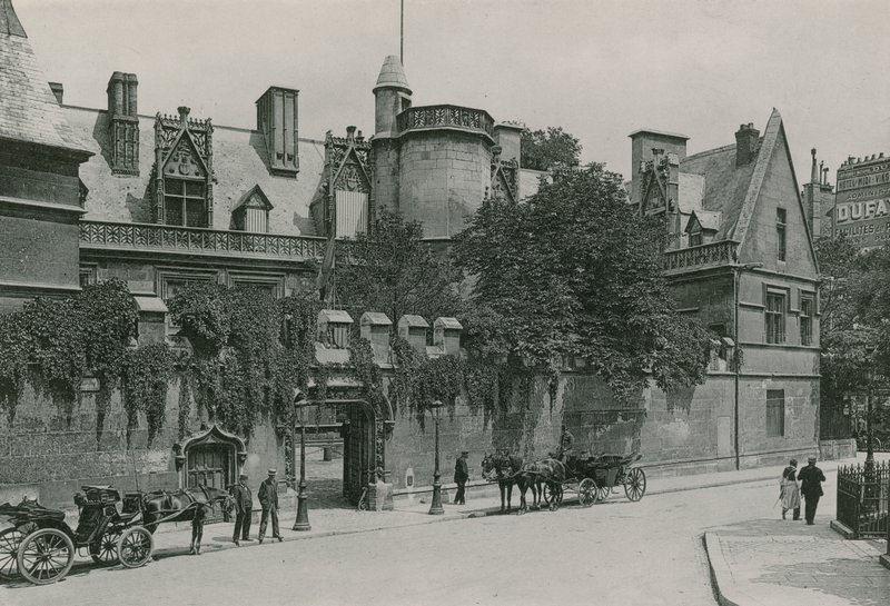 Het Cluny Museum door French Photographer