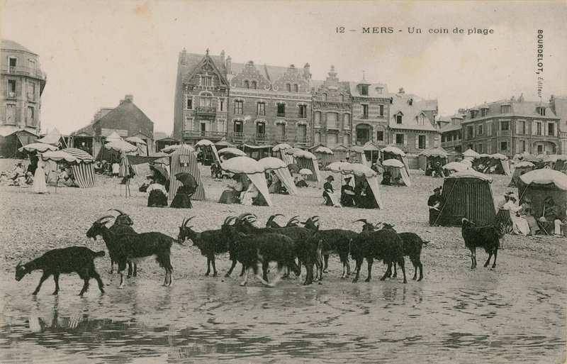 Mers - een deel van het strand door French Photographer
