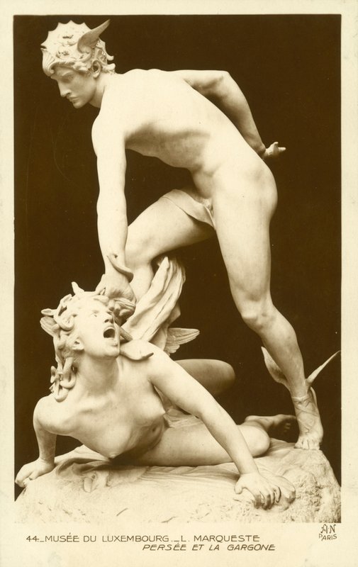 Musée du Luxembourg, Perseus en de Gorgoon door French Photographer
