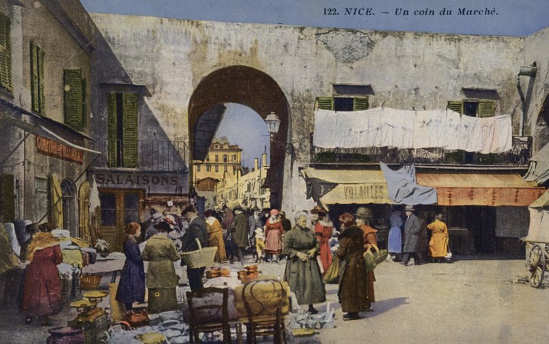 Nice, een hoek van de markt door French Photographer
