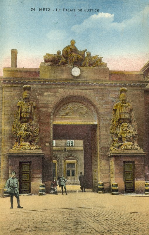 Paleis van Justitie, Metz door French Photographer