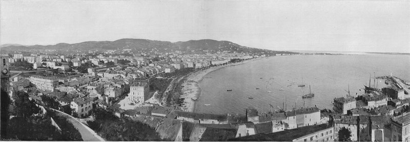 Panorama van Cannes door French Photographer