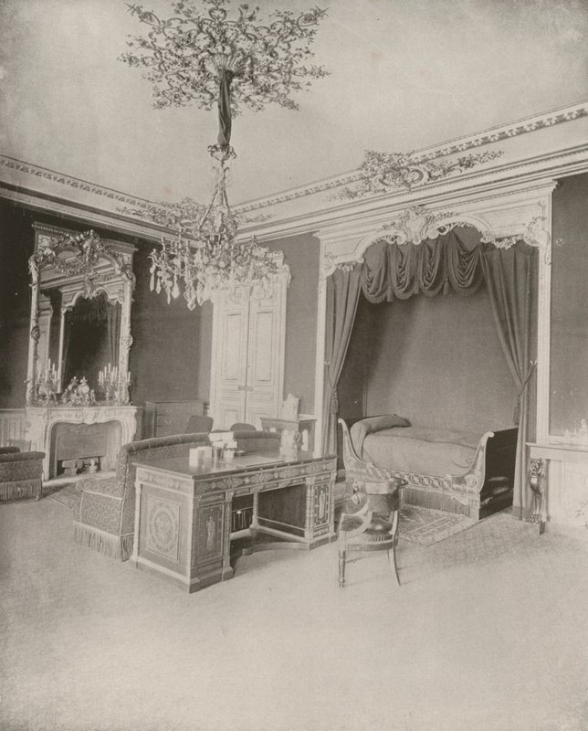 Parijs: Kamer van Gambetta, Palais Bourbon door French Photographer