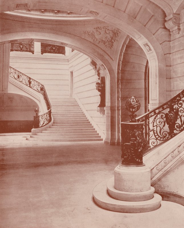 Parijs: Trap van de Sorbonne door French Photographer
