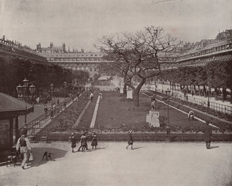 Parijs: Tuin van het Palais Royal door French Photographer