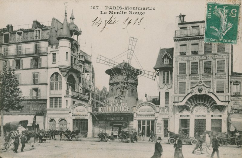 Moulin Rouge, Parijs door French Photographer