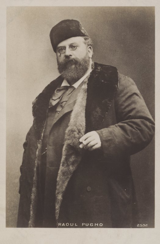 Raoul Pugno, Franse componist, organist en pianist door French Photographer