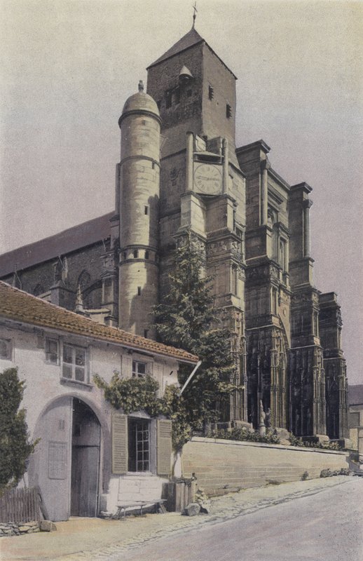 Rembercourt-aux-Pots, Kerk, Gevel NW door French Photographer