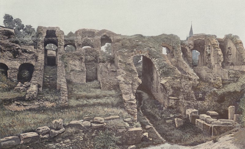 Saintes, Arena, Gedeeltelijk gerestaureerd door French Photographer