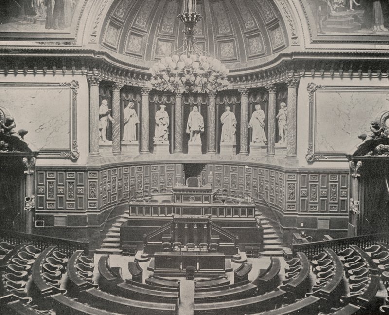 Senaatskamer, Paleis van het Luxemburg door French Photographer